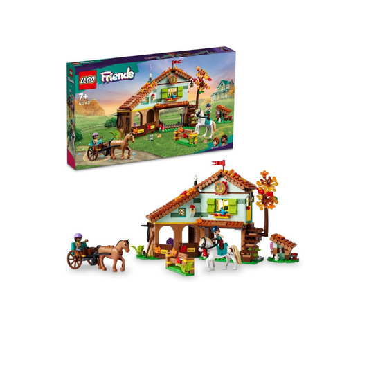 LEGO Friends Autumn’s Horse Stable 41745 Building Blocks Toy Set; Toys for Boys, Girls, and Kids; Gift Toys for Kids (545 Pieces)