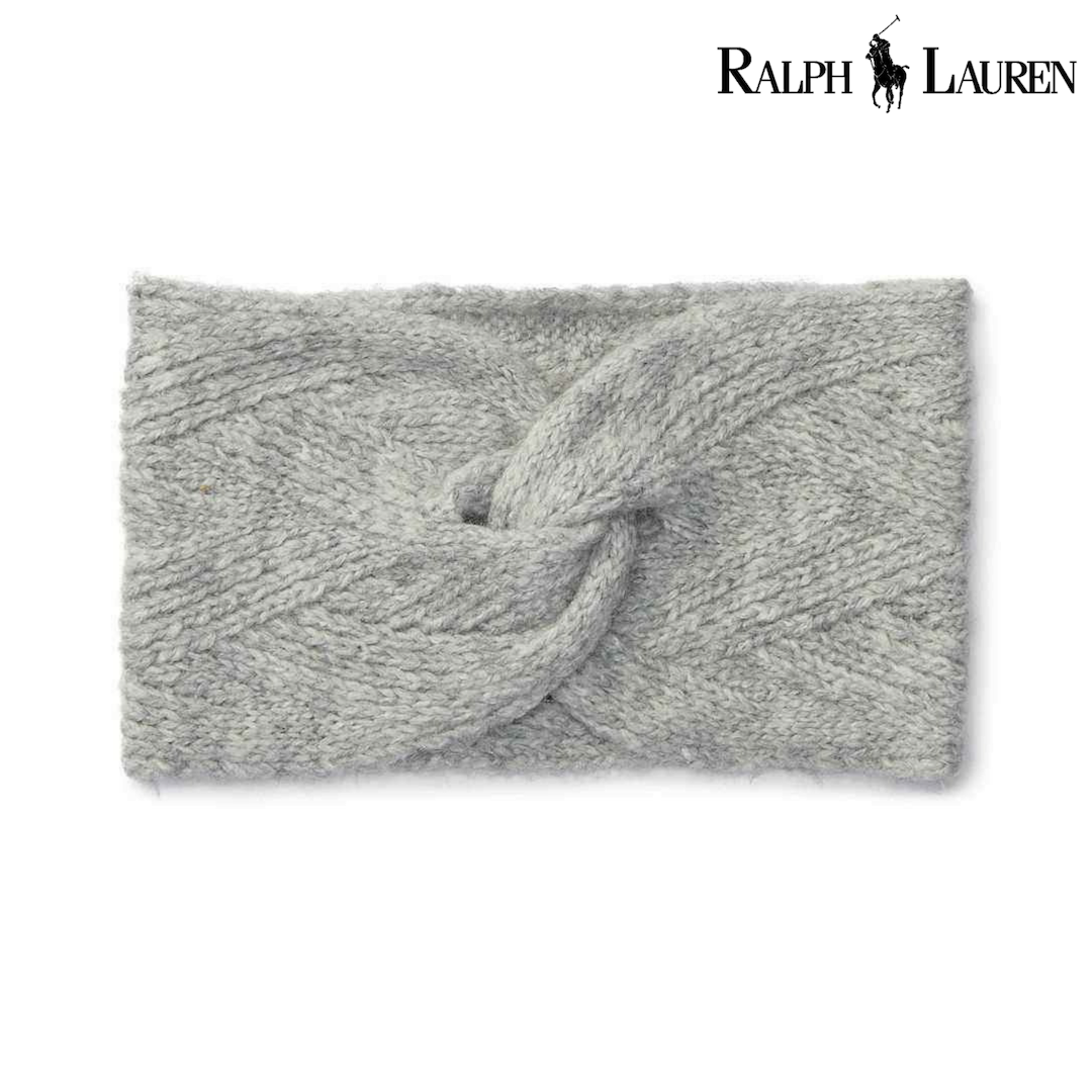 Ralph Lauren Aran-Knit Twisted Headband