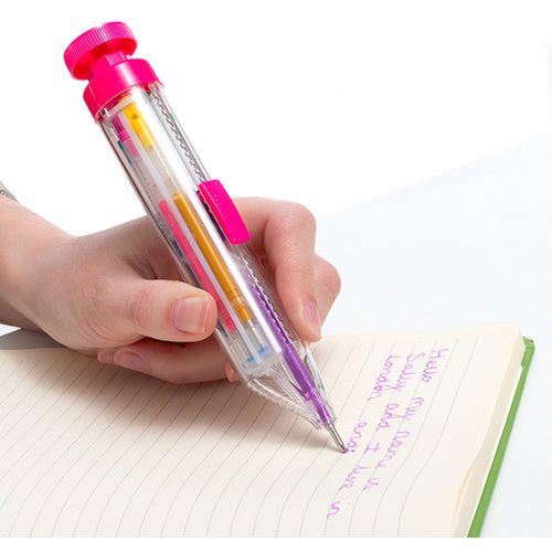 Destemart Rainbow Multicoloured Glitter Pen