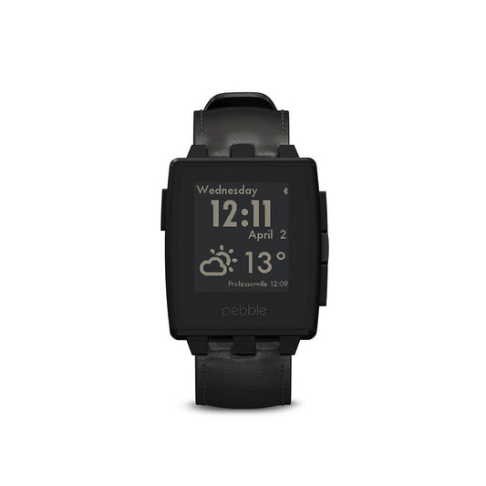 Pebble Steel Smartwatch Black Matte