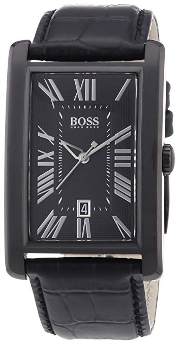 Hugo Boss 1512709 Black Leather Watch