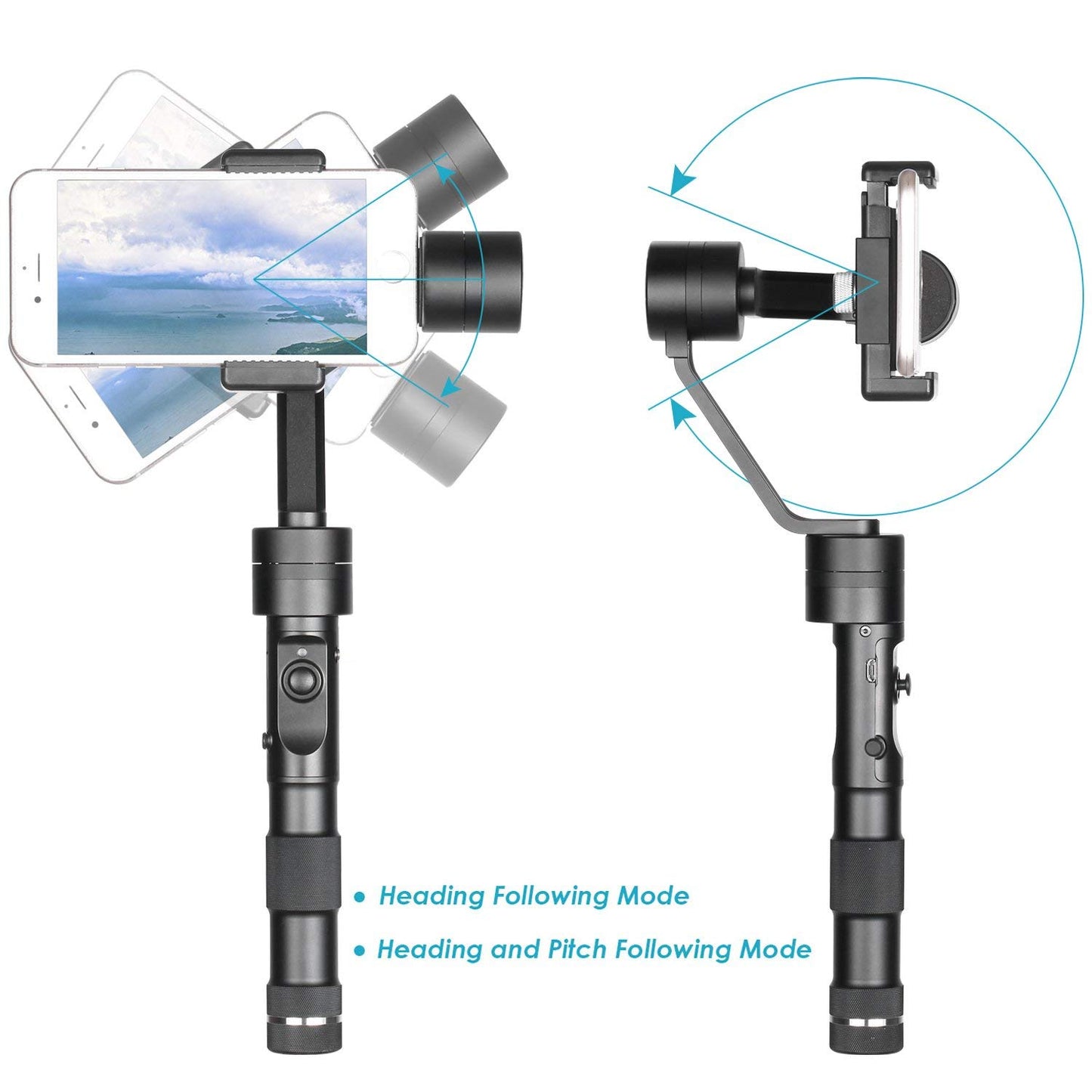 Zhiyun Z1-Smooth-C Multi-Function 3 Axis Handheld Stabilizer for Smartphones