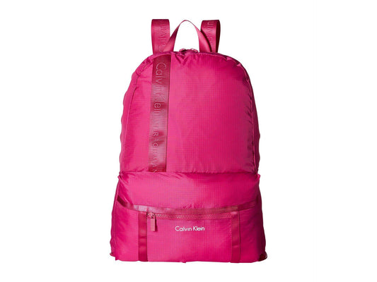Calvin Klein Packable Backpack Berry One Size