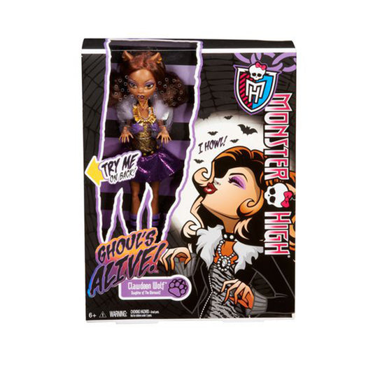 Monster High Ghoul's Alive Clawdeen Wolf Doll