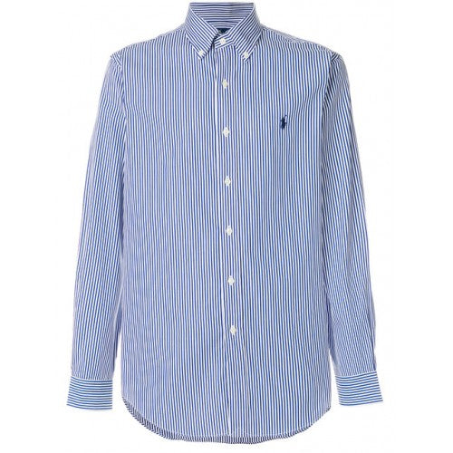 Polo Ralph Lauren Mens Button Down Striped Shirt, 14 (XXS)