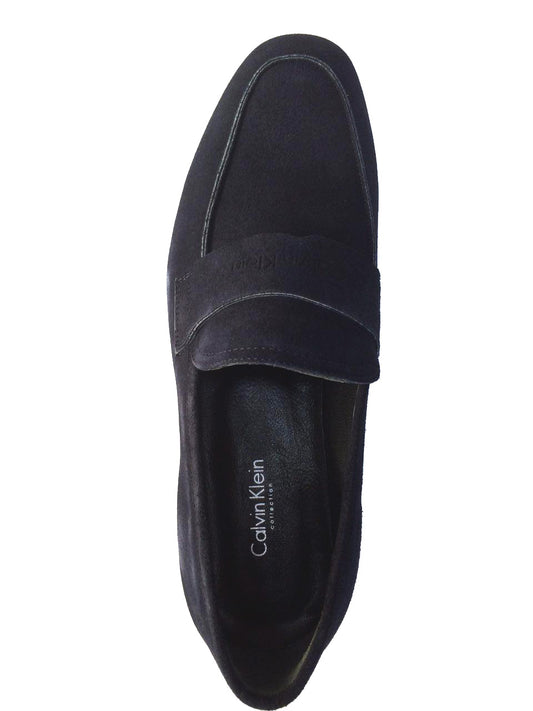Calvin Klein Men's Suede Blu 168065, US 9