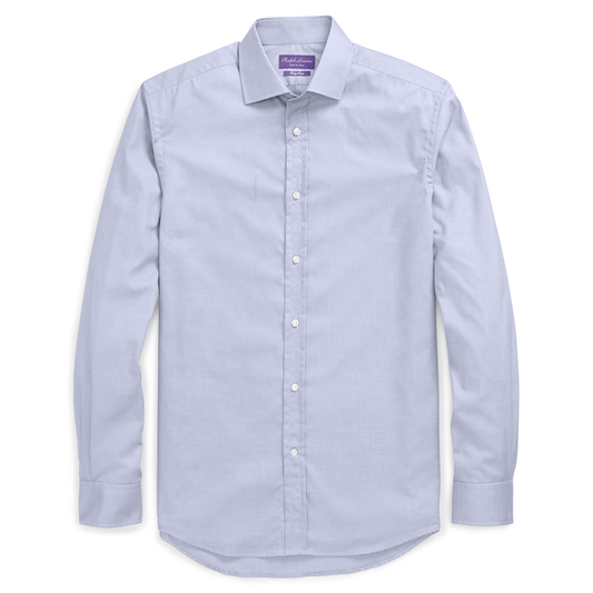 Ralph Lauren Houndstooth Cotton Dress Shirt, 15