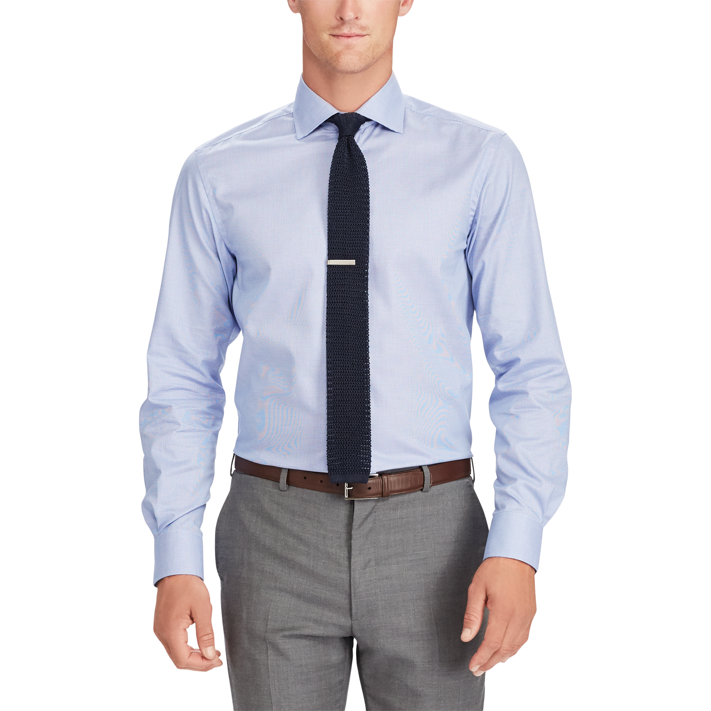 Ralph Lauren Houndstooth Cotton Dress Shirt, 15