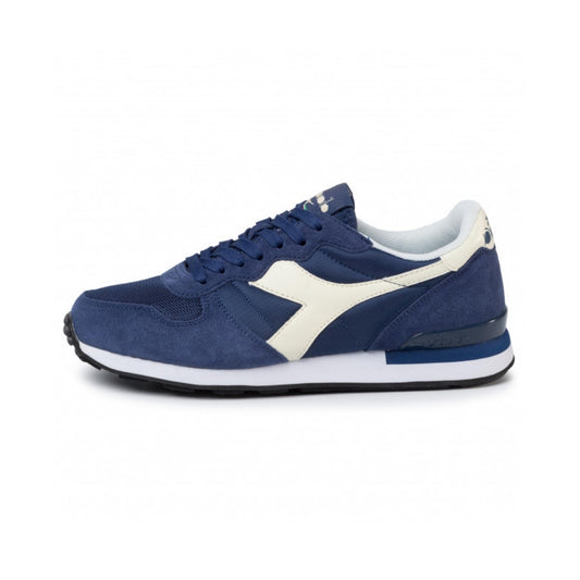 Diadora Men's Camaro Leather Skateboarding Blue Shoes