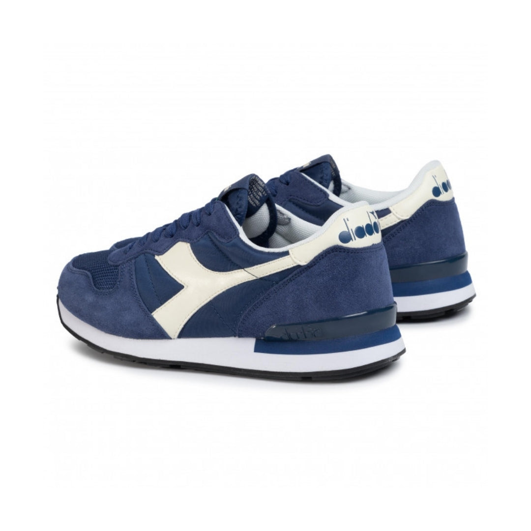 Diadora Men's Camaro Leather Skateboarding Blue Shoes