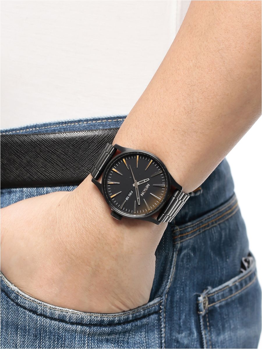 Nixon A356 001 Sentry SS All Black Watch