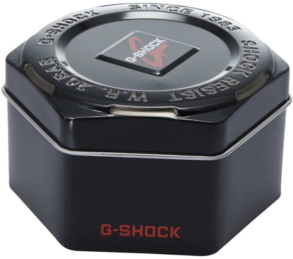 Casio GAX-100B-1ADR Black Dial Silicone Band Watch