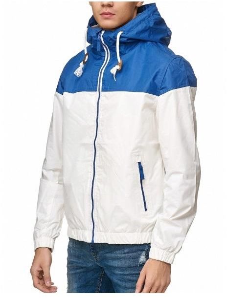 Soul Star Mens MJ Renty Upper Block Full Zip Mesh Lined Hooded Jacket Medium (M)