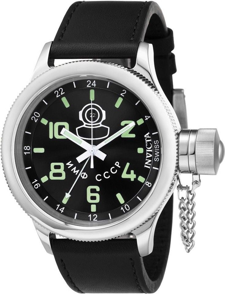 Invicta 7002 Men's Diver Leather Analog Watch