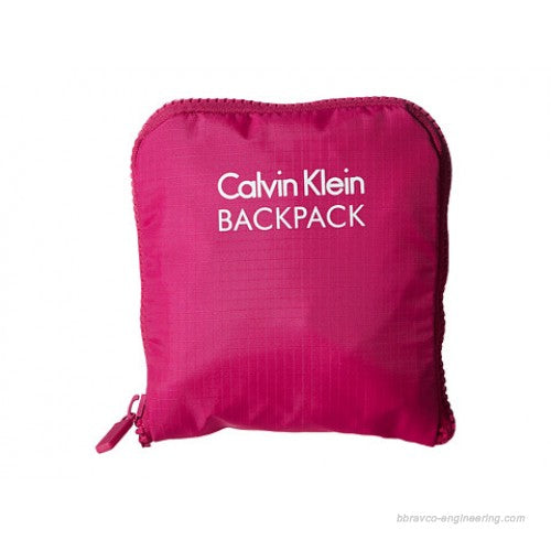 Calvin Klein Packable Backpack Berry One Size