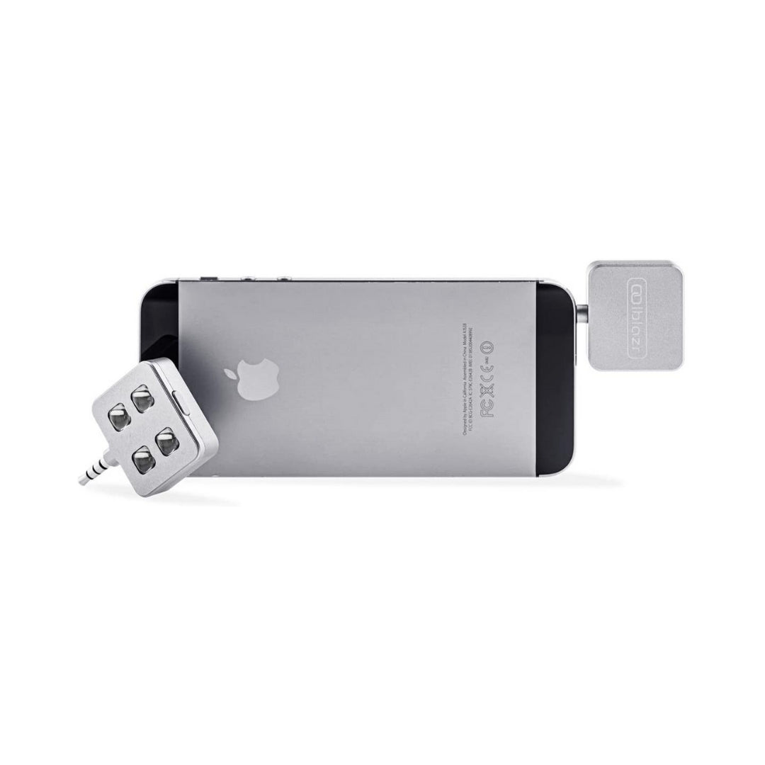 Iblazer Led Fully Synchronized Enhancing Flash For Ios / Android / Windows Phones, Premium Aluminium Finish