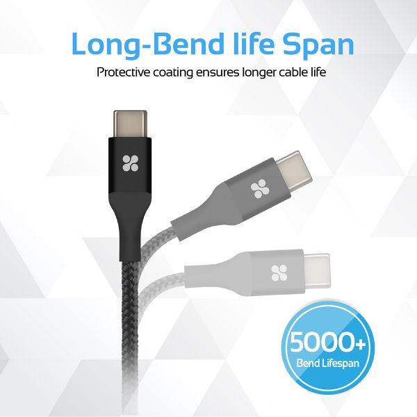 Promate USB Type-C to Lightning Cable, 200cm