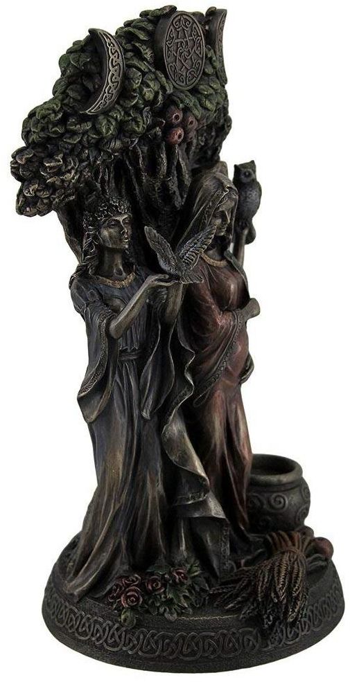 Resin Statues Danu Irish Triple Goddess Of The Tuatha De Danann