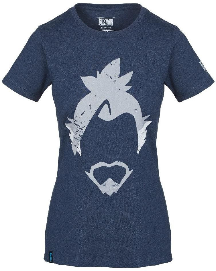 Blizzard Dark Navy Round Neck T-Shirt, Medium