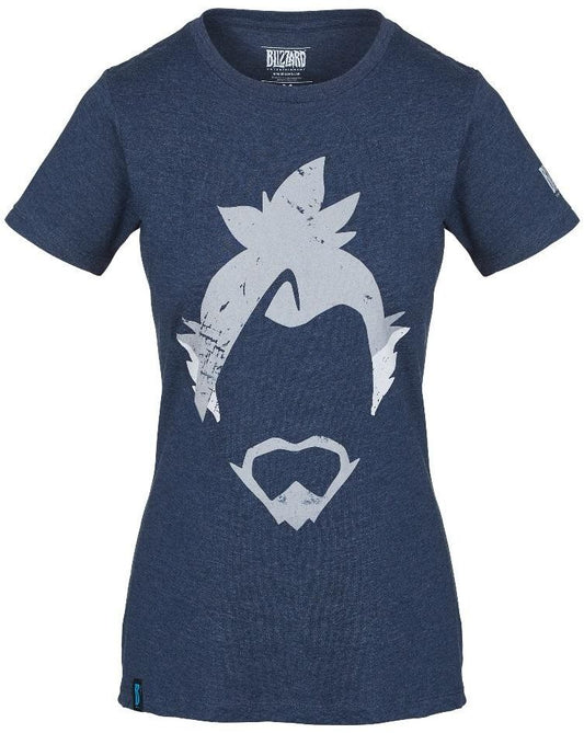 Blizzard Dark Navy Round Neck T-Shirt, Medium