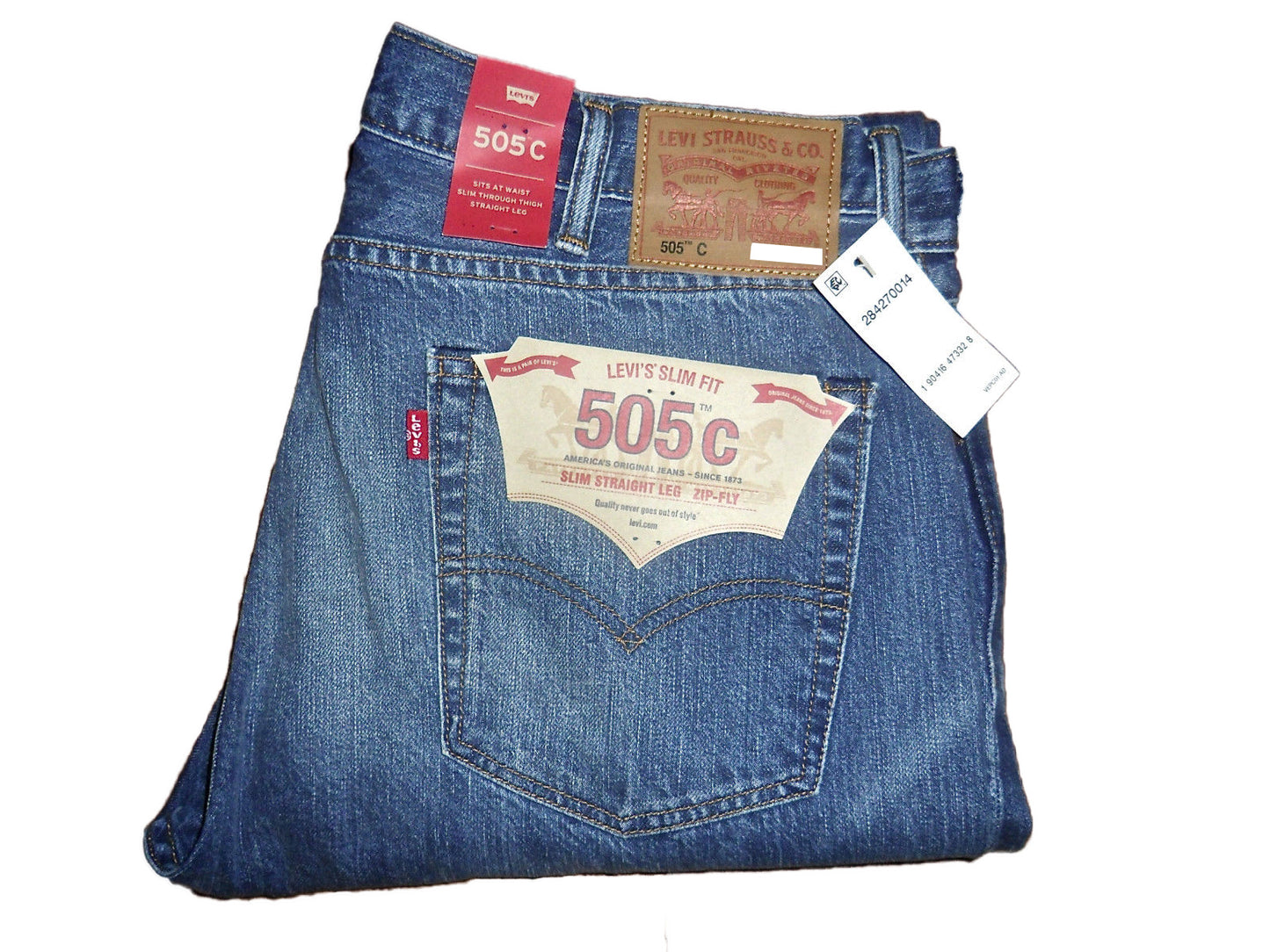 Levi's 505C Slim Straight Leg Zip-Fly, 28x30
